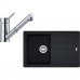 Franke SET G98 (drez BFG 611-78 ónyx + batérie FC 7486.031) 114.0439.171