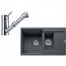 Franke SET G104 (drez MRG 651-78 grafit + batérie FG 7486.031) 114.0439.614