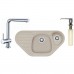 FRANKE SET G124 (drez COG 651 E sahara + batérie Samoa + dávkovač FD 300) 114.0440.286