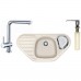 FRANKE SET G124 (drez COG 651 E vanilka + batérie Samoa + dávkovač FD 300) 114.0440.289