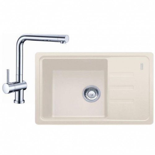 Franke SET G116 (drez BSG 611-62 vanilka + batérie Samoa) 114.0440.621