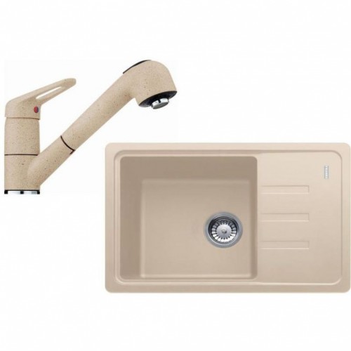 Franke SET G118 (drez BSG 611-62 pieskový + batérie FC 9547 piesková) 114.0440.847