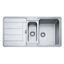 BAZÁR Franke Hydros HDX 654 R, 965x510 mm, nerezový drez 101.0320.862 VYVRTANÝ OTVOR, OHNU