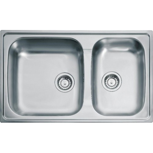 Franke Galileo GOX 620, 860x510 mm, nerezový drez + sifón 101.0178.683
