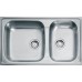 Franke Galileo GOX 620, 860x510 mm, nerezový drez + sifón 101.0178.683