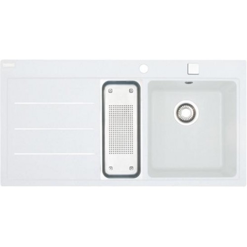 Franke Mythos Fusion MTF 651/7, 1000x515 mm,Fragranitový drez biely 114.0250.489