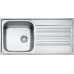 Franke Galileo GOX 611-100/2, 1000x510 mm, nerezový drez + sifón 101.0178.664