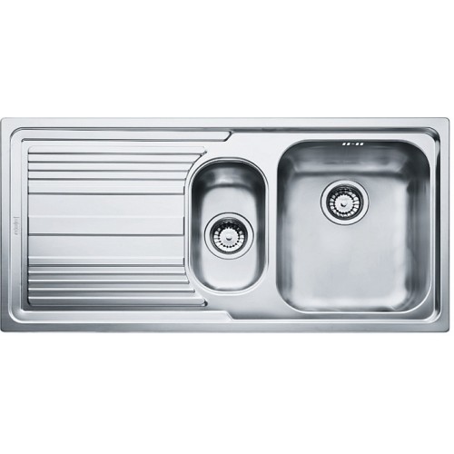 Franke Logica LLL 651/7, 1000x500 mm, nerezový drez, tkaná štruktúra 101.0120.186