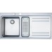 Franke Mythos MTX 651/2, 1000x520 mm, nerezový drez + sifón 101.0120.267
