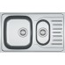 Franke Polar PXN 651-78, 780x490 mm, nerezový drez 101.0252.192