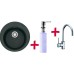 Franke SET G32 drez ROG 610.099 grafit + drezová batéria FC 650 + dávkovač saponátu FD 300
