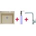 Franke SET G35 drez KSG 238.082 sahara + drezová batéria Samoa + dávkovač saponátu FD 300