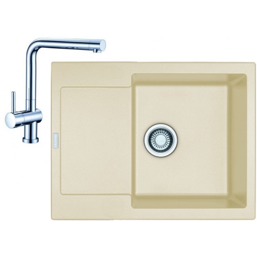 Franke SET G7 granitový drez MRG 611-62 vanilka + batéria Samoa chróm 114.0323.460 Franke SET G7 granitový drez MRG 611-62 vanilka + batéria Samoa chróm 114.0323.460