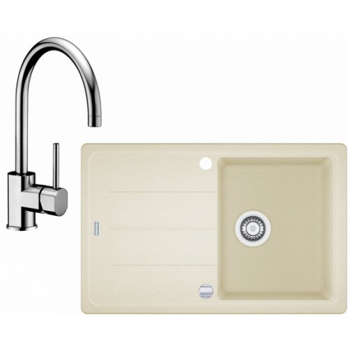 Franke SET G56 granitový drez BFG 611-78 vanilka + batéria FC 650 chróm 114.0323.911