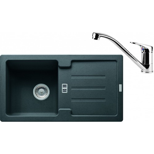 Franke SET G81 granitový drez STG 614-78 grafit + batéria FC 1839 chróm 114.0365.734 Franke SET G81 granitový drez STG 614-78 grafit + batéria FC 1839 chróm 114.0365.734