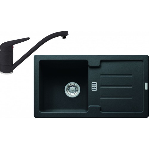 Franke SET G89 granitový drez STG 614-78 onyx + batéria FC 9541 onyx 114.0366.002 Franke SET G89 granitový drez STG 614-78 onyx + batéria FC 9541 onyx 114.0366.002