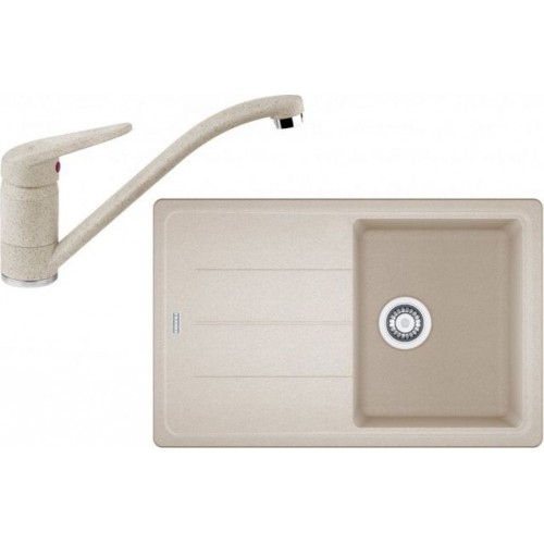 Franke SET G68 granitový drez BFG 611-78 sahara + batéria FC 9541 sahara 114.0365.181