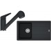 Franke SET G132 granitový drez BFG 611-86 onyx + batérie FC 9547.071 onyx