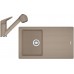 Franke SET G132 granitový drez BFG 611-86 kašmír + batérie FC 9547.424 kašmír