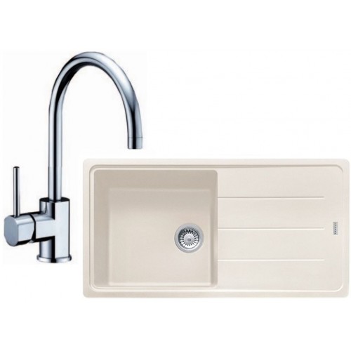 Franke SET G134 granitový drez BFG 611 vanilka + batéria FC 650.031 chróm Franke SET G134 granitový drez BFG 611 vanilka + batéria FC 650.031 chróm