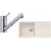 Franke SET G136 granitový drez BFG 611 vanilka + batéria FG 7486.031 chróm