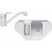 Franke SET G147 granitový drez EGF 682 E biela ľad + batérie FC 9541.094 biela ľad