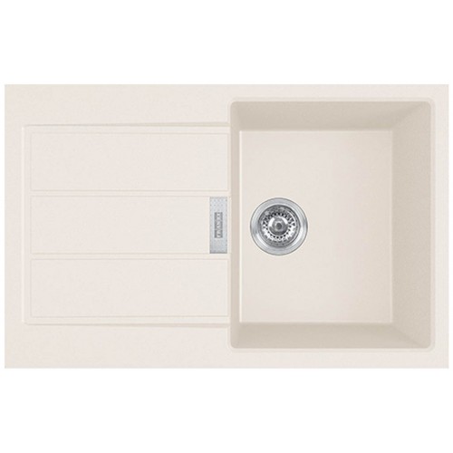 Franke Sirius 2.0 S2D 611-78, 780 × 500mm, tectonitový drez, krémová 143.0613.584 Franke Sirius 2.0 S2D 611-78, 780 × 500mm, tectonitový drez, krémová 143.0613.584