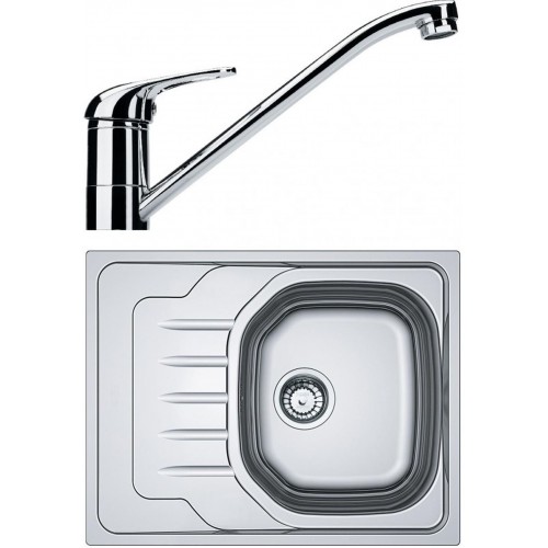 Franke SET N72 (drez OLN 611-63 + batérie FB 250 Chróm) 101.0618.833