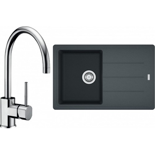 Franke SET G56 granitový drez BFG 611-78 grafit + batéria FC 650 chróm 114.0323.873 Franke SET G56 granitový drez BFG 611-78 grafit + batéria FC 650 chróm 114.0323.873