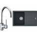 Franke SET G56 granitový drez BFG 611-78 grafit + batéria FC 650 chróm 114.0323.873