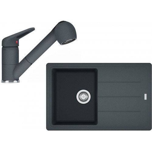 Franke SET G57 granitový drez BFG 611-78 grafit + batéria FC 9547 grafit 114.0323.912 Franke SET G57 granitový drez BFG 611-78 grafit + batéria FC 9547 grafit 114.0323.912