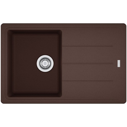 Franke Basic BFG 611-78, 780x500 mm, fragranitový drez, tmavo hnedá 114.0285.189