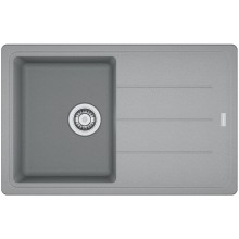 Franke Basic BFG 611-78, 780x500 mm, fragranitový drez, sivý kameň 114.0285.186