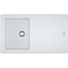 BAZÁR Franke Basic BFG 611-86, 860x500 mm, fragranitový drez, biela ľad 114.0494.912 POŠKO