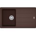 Franke Basic BFG 611-86, 860x500 mm, fragranitový drez, tmavo hnedá 114.0494.920