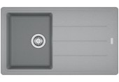 Franke Basic BFG 611-86, 860x500 mm, fragranitový drez, šedý kameň 114.0494.919