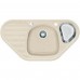 Franke Calypso COG 651 E, Fragranitový drez, vanilka 114.0284.896