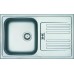 Franke Euroform EFL 614-78, 780x475 mm, nerezový drez, Tkaná štruktúra 101.0286.017
