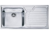 Franke Galassia GAX 611/2, 1000x500 mm, nerezový drez 101.0120.144