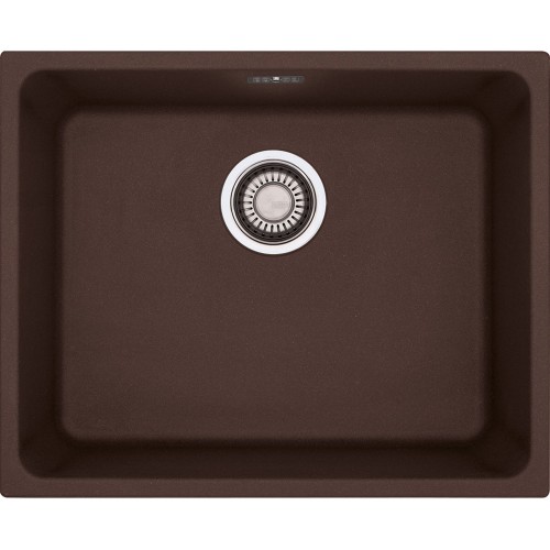 Franke Kubus KBG 110-50, 540x440 mm, fragranitový drez, tmavo hnedá 125.0176.646