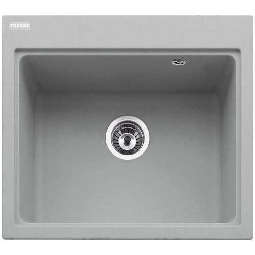 Franke Kubus KSG 238, 585x520 mm, fragranitový drez, sivý kameň 114.0285.236