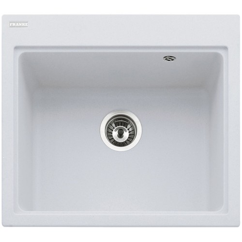 Franke Kubus KSG 238, 585x520 mm, fragranitový drez, biela ľad 114.0285.229