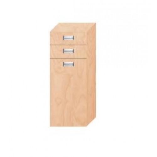 INTEDOOR FLORIDA stredná kúpeľňová skrinka pravá, zapustená úchytka FSS352ZP04A