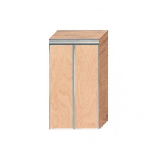 INTEDOOR FLORIDA stredná kúpeľňová skrinka, horná úchytka s rámom FSS5002D 