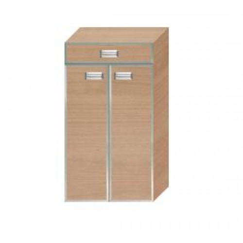 INTEDOOR FLORIDA stredná kúpeľňová skrinka, zapustená úchytka s rámom FSS501Z01B 