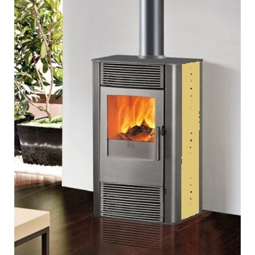 EDILKAMIN FUNKY teplovzdušná krbové kachle na drevo farba gaštan 641680