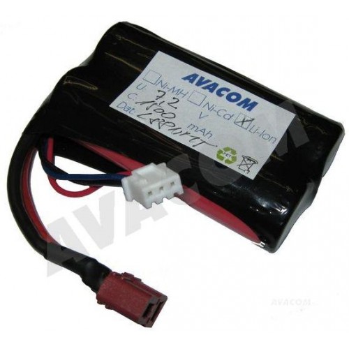 Batérie Avacom pre RC auto SDL Li-ion 7.2V 2000mAh Sanyo, konektor T-Dean 553800 Batérie Avacom pre RC auto SDL Li-ion 7.2V 2000mAh Sanyo, konektor T-Dean 553800