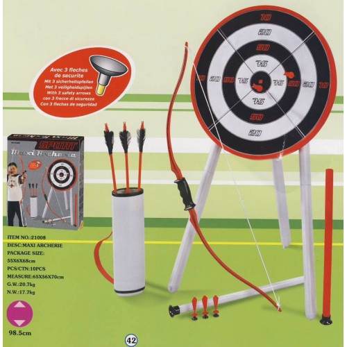 Hrací set G21 Lukostreľba (terč + šípy) 690680 
