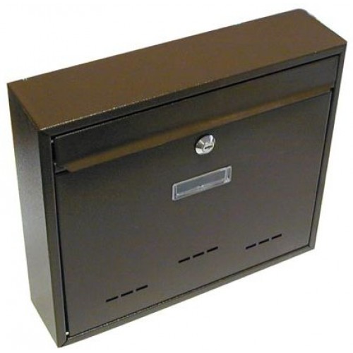 Schránka poštová RADIM veľká 310x360x90mm hnedá 6392164