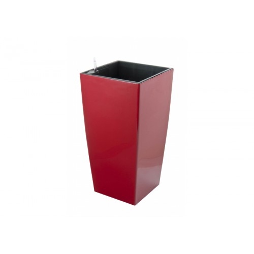 Samozavlažovací kvetináč G21 Linea červený 39cm 6392431